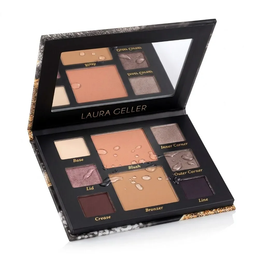 Laura Geller The Best Dressed Face Palette Eyeshadow Blush Bronzer Mirror NEW
